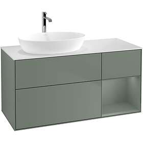 Villeroy & Boch Tvättställsskåp Finion med 3 Lådor Hylla och Bänkskiva för Ocentrerat från Artis Collaro GA51GMGM