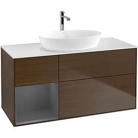 Villeroy & Boch Tvättställsskåp Finion med 3 Lådor Hylla och Bänkskiva för Fristående från Artis Collaro GA61GKGN