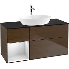 Villeroy & Boch Tvättställsskåp Finion med 3 Lådor Hylla och Bänkskiva för Fristående från Artis Collaro GA62MTGN