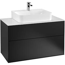 Villeroy & Boch Tvättställsskåp Finion med 2 Lådor och Bänkskiva för Centrerat G10100PD