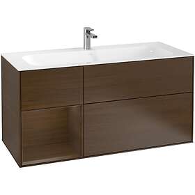 Villeroy & Boch Tvättställsskåp Finion med 3 Lådor och Hylla för Inbyggt F060GNG