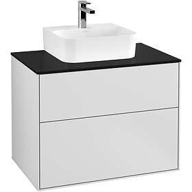 Villeroy & Boch Tvättställsskåp Finion med 2 Lådor och Bänkskiva för Kompakt G08200MT