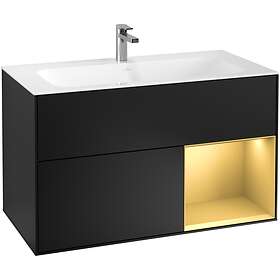 Villeroy & Boch Tvättställsskåp Finion med 2 Lådor och Hylla för Inbyggt G040HFPD