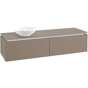 Villeroy & Boch Tvättställsskåp Legato Kompakt 1600 med 2 Lådor för Ocentrerat Ytmonterat från Övriga V&B Serier B595L0VG