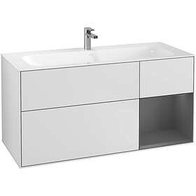 Villeroy & Boch Tvättställsskåp Finion med 3 Lådor och Hylla för Inbyggt G070GKM