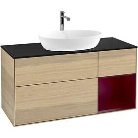 Villeroy & Boch Tvättställsskåp Finion med 3 Lådor Hylla och Bänkskiva för Fristående från Artis Collaro GA72HBPC