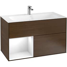 Villeroy & Boch Tvättställsskåp Finion med 2 Lådor och Hylla för Inbyggt G030GFGN