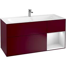 Villeroy & Boch Tvättställsskåp Finion med 3 Lådor och Hylla för Inbyggt G070MTHB