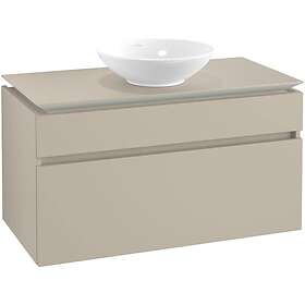 Villeroy & Boch Tvättställsskåp Legato 1000 med 2 Lådor för Ytmonterat B57200VK