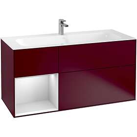 Villeroy & Boch Tvättställsskåp Finion med 3 Lådor och Hylla för Inbyggt G060MTH