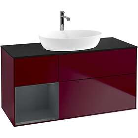 Villeroy & Boch Tvättställsskåp Finion med 3 Lådor Hylla och Bänkskiva för Fristående från Artis Collaro GA62HGHB