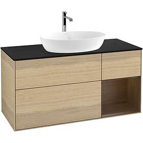 Villeroy & Boch Tvättställsskåp Finion med 3 Lådor Hylla och Bänkskiva för Fristående från Artis Collaro G832GNPC