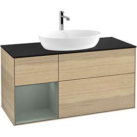 Villeroy & Boch Tvättställsskåp Finion med 3 Lådor Hylla och Bänkskiva för Fristående från Artis Collaro GA62GMPC