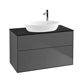 Villeroy & Boch Tvättställsskåp Finion med 2 Lådor och Bänkskiva för Fristående från Artis Collaro GA0200GK