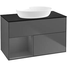 Villeroy & Boch Tvättställsskåp Finion med 2 Lådor Hylla och Bänkskiva för Fristående från Artis Collaro FA12GKGK