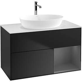 Villeroy & Boch Tvättställsskåp Finion med 2 Lådor Hylla och Bänkskiva för Fristående från Artis Collaro GA21GKPD