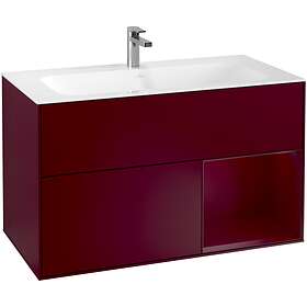 Villeroy & Boch Tvättställsskåp Finion med 2 Lådor och Hylla för Inbyggt F040HBH
