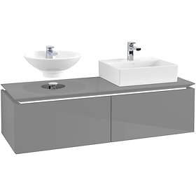 Villeroy & Boch Tvättställsskåp Legato Kompakt 1400 med 2 Lådor för Två B668L0FP