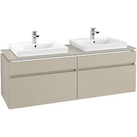 Villeroy & Boch Tvättställsskåp Legato 1600 med 4 Lådor för Två från Finion Subway B693L0VK