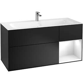 Villeroy & Boch Tvättställsskåp Finion med 3 Lådor och Hylla för Inbyggt G070GFP