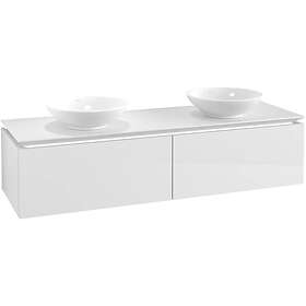 Villeroy & Boch Tvättställsskåp Legato Kompakt 1600 med 2 Lådor för Två Ytmonterade från Övriga V&B Serier B599L0DH
