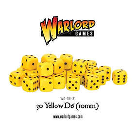 Spot dice 10mm Yellow (30)