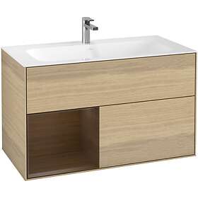 Villeroy & Boch Tvättställsskåp Finion med 2 Lådor och Hylla för Inbyggt G030GNP