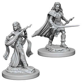 Pathfinder Deep Cuts Unpainted Miniatures (W4) Human Female Bard
