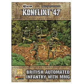 British Automated Infantry with MMG box set
