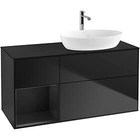 Villeroy & Boch Tvättställsskåp Finion med 3 Lådor Hylla och Bänkskiva för Ocentrerat från Artis Collaro GA42PDPD