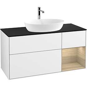 Villeroy & Boch Tvättställsskåp Finion med 3 Lådor Hylla och Bänkskiva för Fristående från Artis Collaro GA72PCGF