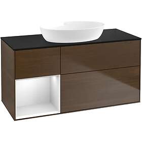 Villeroy & Boch Tvättställsskåp Finion med 3 Lådor Hylla och Bänkskiva för Fristående från Artis Collaro FA62MTGN
