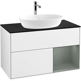 Villeroy & Boch Tvättställsskåp Finion med 2 Lådor Hylla och Bänkskiva för Fristående från Artis Collaro GA22GMGF