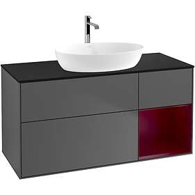 Villeroy & Boch Tvättställsskåp Finion med 3 Lådor Hylla och Bänkskiva för Fristående från Artis Collaro GA72HBGK