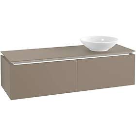 Villeroy & Boch Tvättställsskåp Legato Kompakt 1400 med 2 Lådor för Ocentrerat Ytmonterat B589L0VG