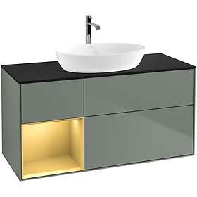 Villeroy & Boch Tvättställsskåp Finion med 3 Lådor Hylla och Bänkskiva för Fristående från Artis Collaro GA62HFGM