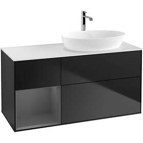 Villeroy & Boch Tvättställsskåp Finion med 3 Lådor Hylla och Bänkskiva för Ocentrerat från Artis Collaro GA41GKPD