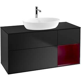 Villeroy & Boch Tvättställsskåp Finion med 3 Lådor Hylla och Bänkskiva för Fristående från Artis Collaro G832HBPD