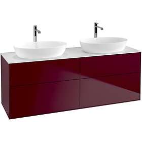 Villeroy & Boch Tvättställsskåp Finion med 4 Lådor och Bänkskiva för Två Fristående från Artis Collaro GA8100HB