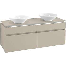 Villeroy & Boch Tvättställsskåp Legato 1400 med 4 Lådor för Två Ytmonterade B592L0VK