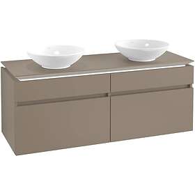 Villeroy & Boch Tvättställsskåp Legato 1400 med 4 Lådor för Två Ytmonterade B592L0VG