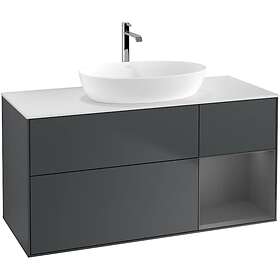Villeroy & Boch Tvättställsskåp Finion med 3 Lådor Hylla och Bänkskiva för Fristående från Artis Collaro G831GKHG
