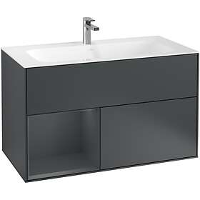 Villeroy & Boch Tvättställsskåp Finion med 2 Lådor och Hylla för Inbyggt F030HGH