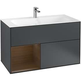 Villeroy & Boch Tvättställsskåp Finion med 2 Lådor och Hylla för Inbyggt G030GNHG