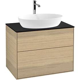 Villeroy & Boch Tvättställsskåp Finion med 2 Lådor och Bänkskiva för Fristående från Artis Collaro G99200PC