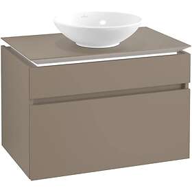 Villeroy & Boch Tvättställsskåp Legato 800 med 2 Lådor för Ytmonterat B570L0VG