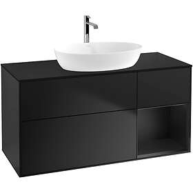 Villeroy & Boch Tvättställsskåp Finion med 3 Lådor Hylla och Bänkskiva för Fristående från Artis Collaro GA72PDPD