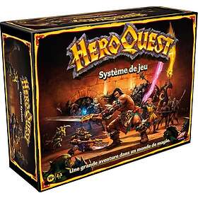 HeroQuest - Pack Jeu de Base + 2 Extensions (Forteresse Kellar et le Retour du Seigneur Sorcier)