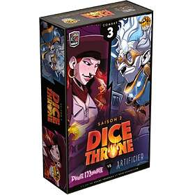 Lucky Duck Games Dice Throne S2 Pirate Maudite VS Artificier