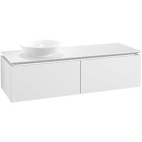 Villeroy & Boch Tvättställsskåp Legato Kompakt 1400 med 2 Lådor för Ocentrerat Ytmonterat B587L0MS